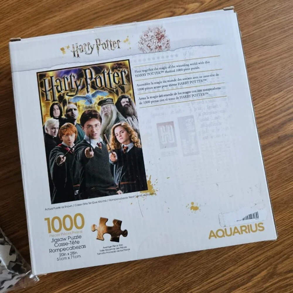 ⚡️ Harry Potter Puzzle 1000 Pieces‎ - Missing 2 Pieces - Picture 3 of 6